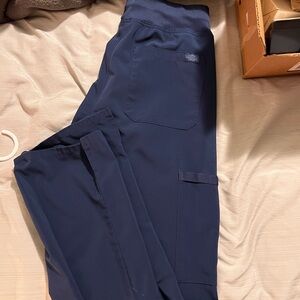 dickies elastic waist scrub pants